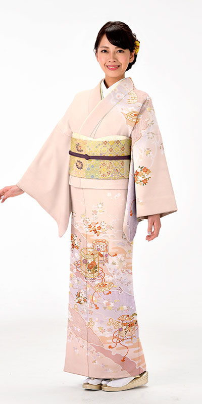 訪問着レンタルHRB427 A2（身長160cm前後、9-13号、ヒップ85-100cm）