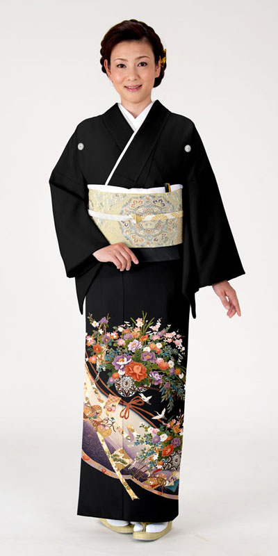 黒留袖レンタルTRB0825 B1（身長155cm前後・ヒップ100-110cm位の方用）