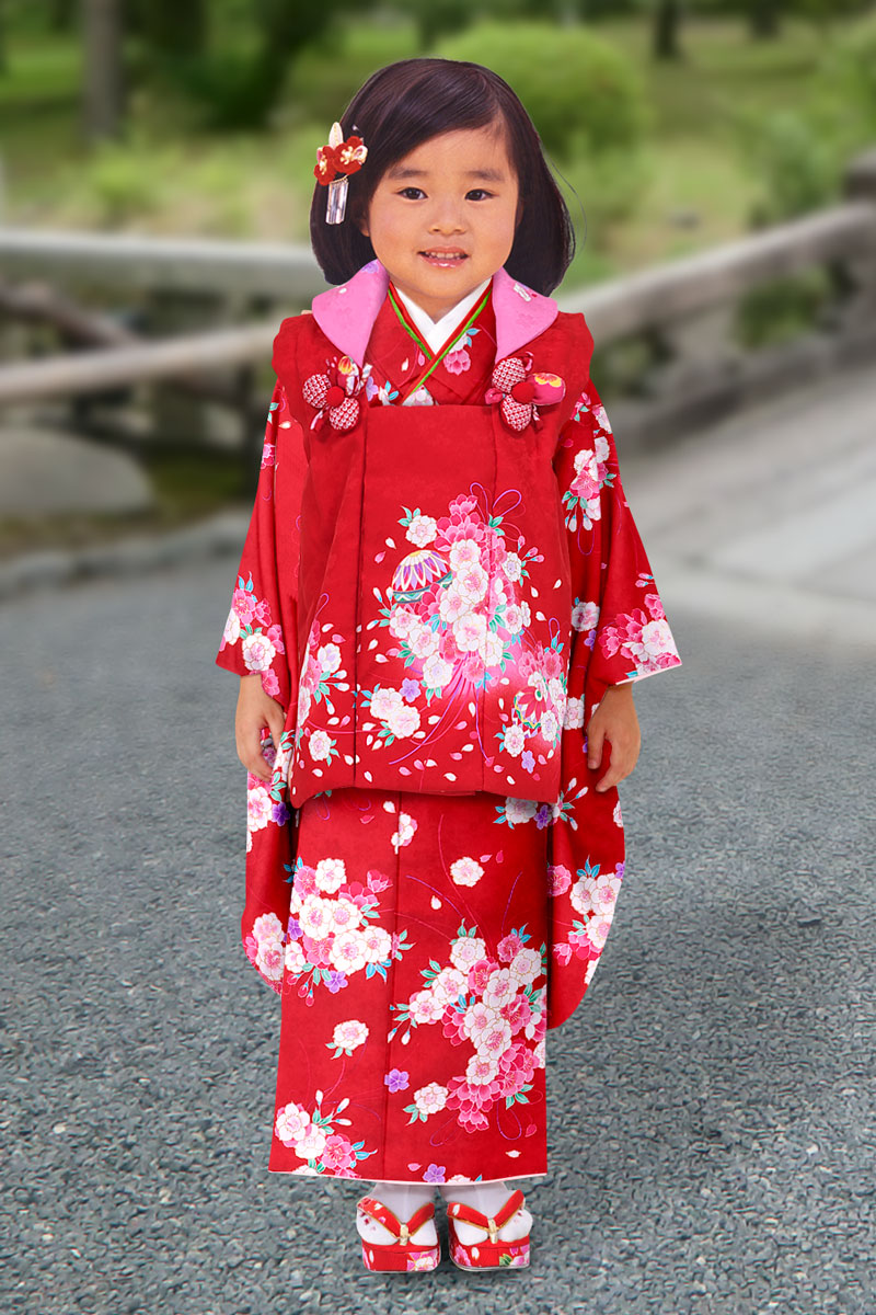 3歳・女の子の「七五三」衣裳のレンタルなら｜晴れ着の丸昌 池袋店