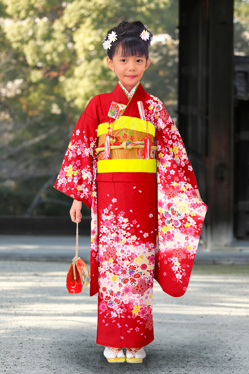 7歳・女の子の「七五三」衣裳のレンタルなら｜晴れ着の丸昌 池袋店