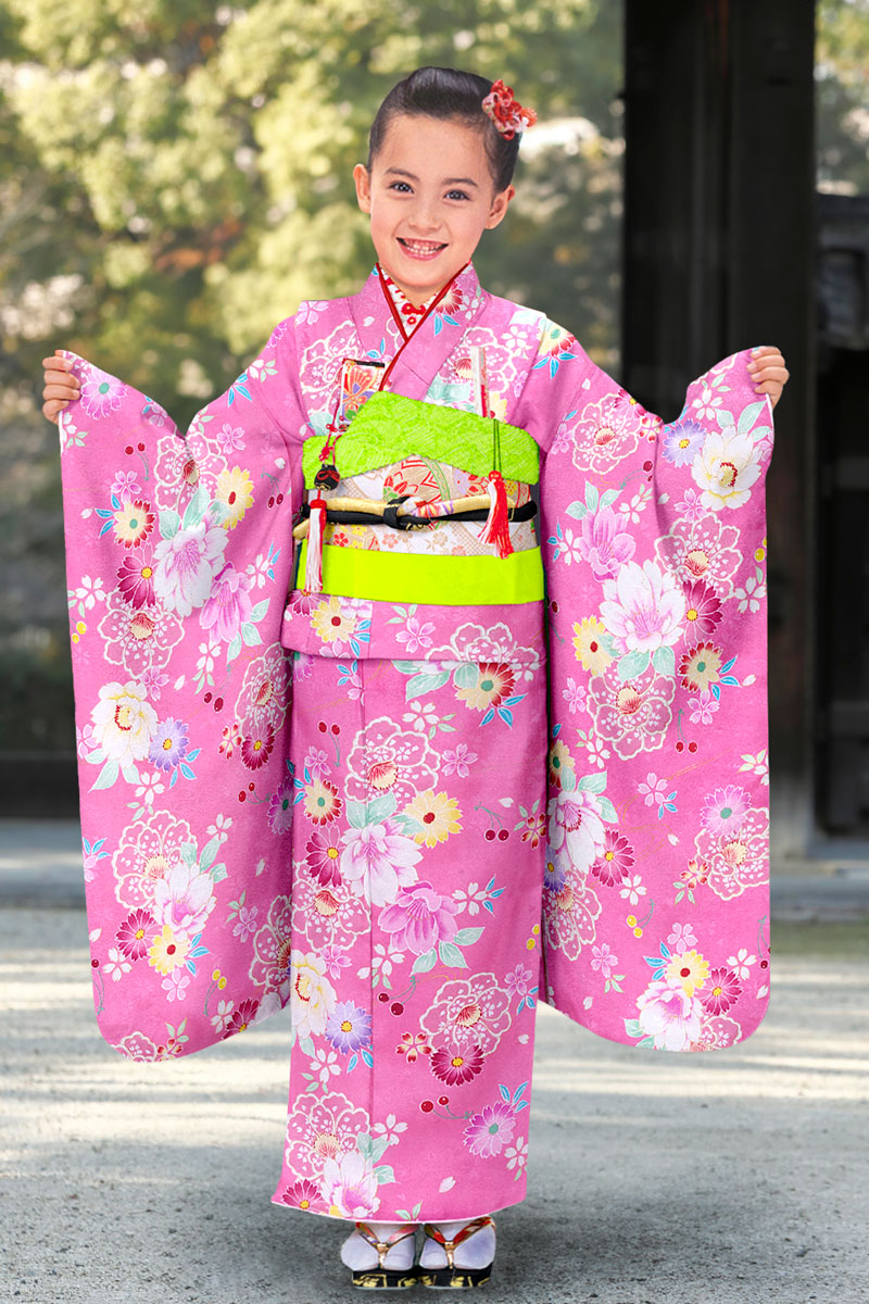 7歳・女の子の「七五三」衣裳のレンタルなら｜晴れ着の丸昌 池袋店