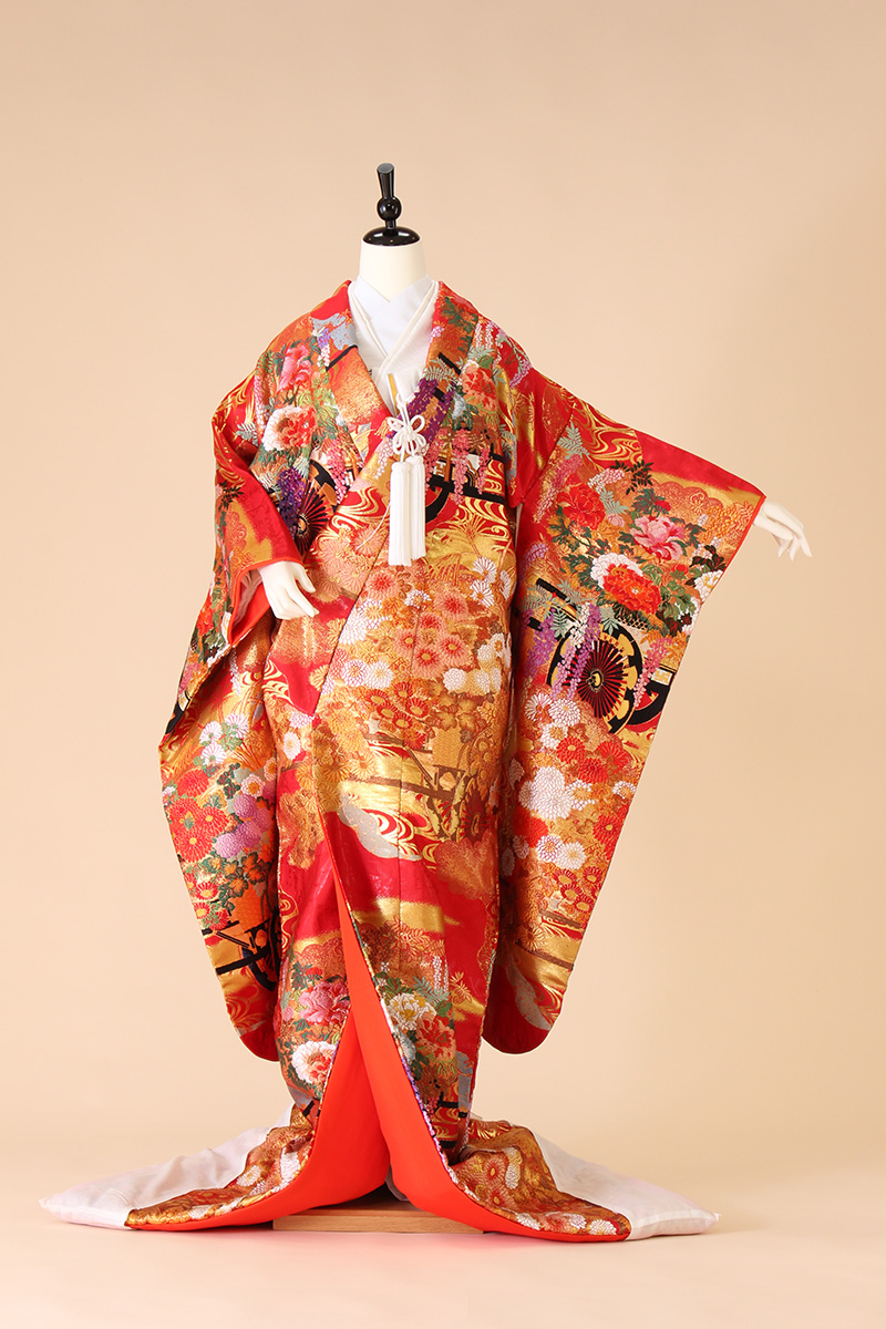 美品 皇室デザイナー 中村乃武夫 落款 着物 正絹 仕付け糸付 美品 皇室デザイナー 中村乃武夫 落款 着物 正絹 仕付け糸付