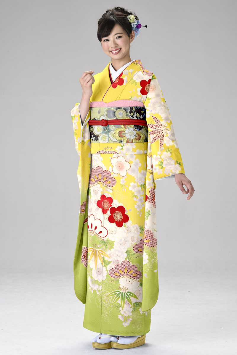 振袖レンタルFRB339 A3（身長165cm前後・ヒップ85～100cm位の方用  