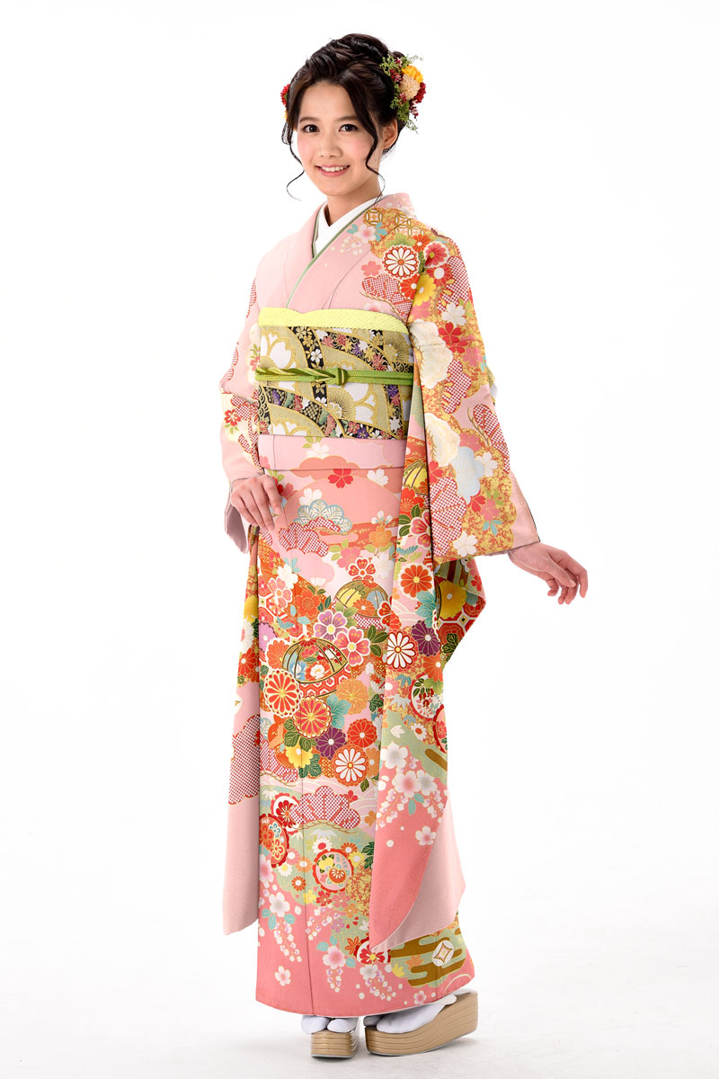 振袖レンタルFRB352 A3（身長165cm前後・ヒップ85～100cm位の方用  
