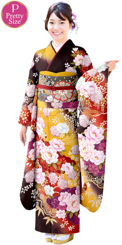 成人式 振袖と長襦袢、重ね衿、身長150cm前後の方(*^^*)