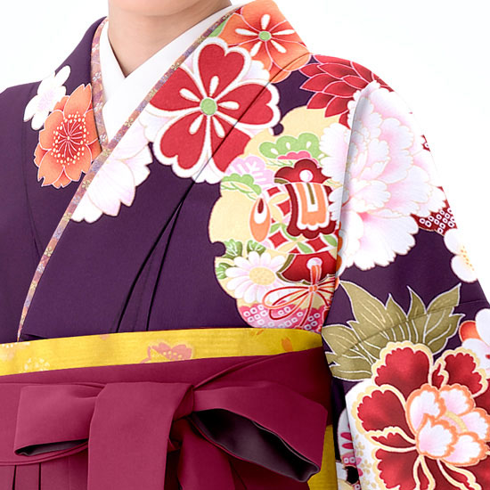 ネット注文限定10%OFF価格】卒業袴セットSJ152A2着物現品332-18&女袴 