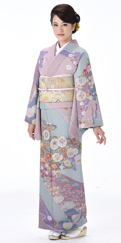 訪問着レンタルHRB430 A2（身長160cm前後、9-13号、ヒップ85-100cm）
