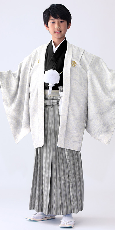 ジュニア男子紋服セットレンタル　023 サイズ:身長160cm前後
