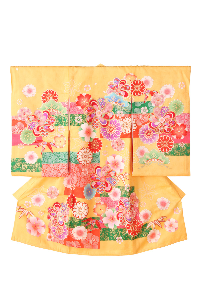 お宮参り女児お祝い着248　レンタル